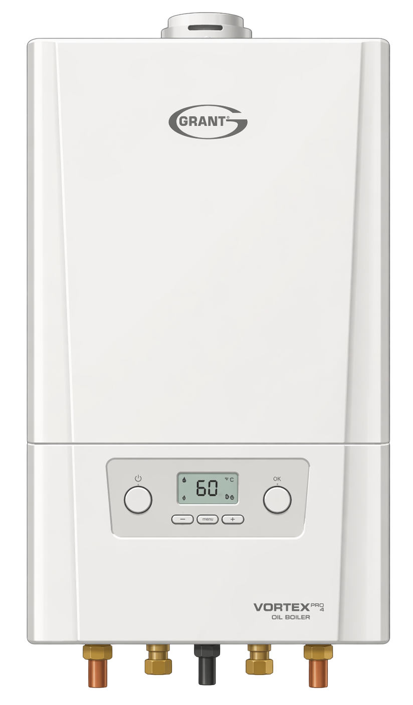 Grant oil boiler installation for homes without mains gas in Bedford